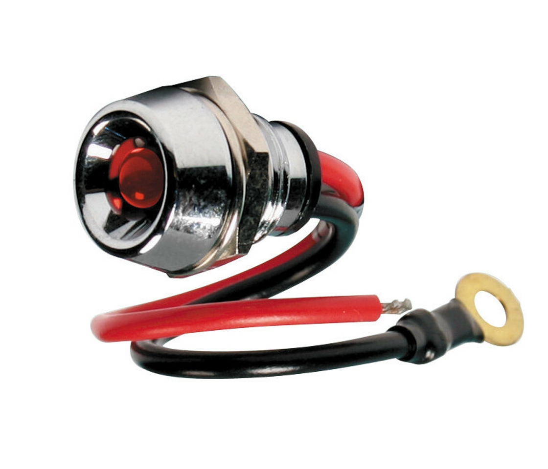 LED INDICADOR VERMELHO 12/24V - 15A      45580 LAMPA