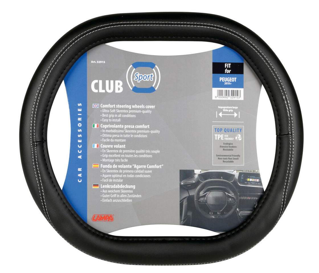CAPA / PROTEÇÃO DE VOLANTE CARRO CLUB SPORT PEUGEOT 2019» 32915