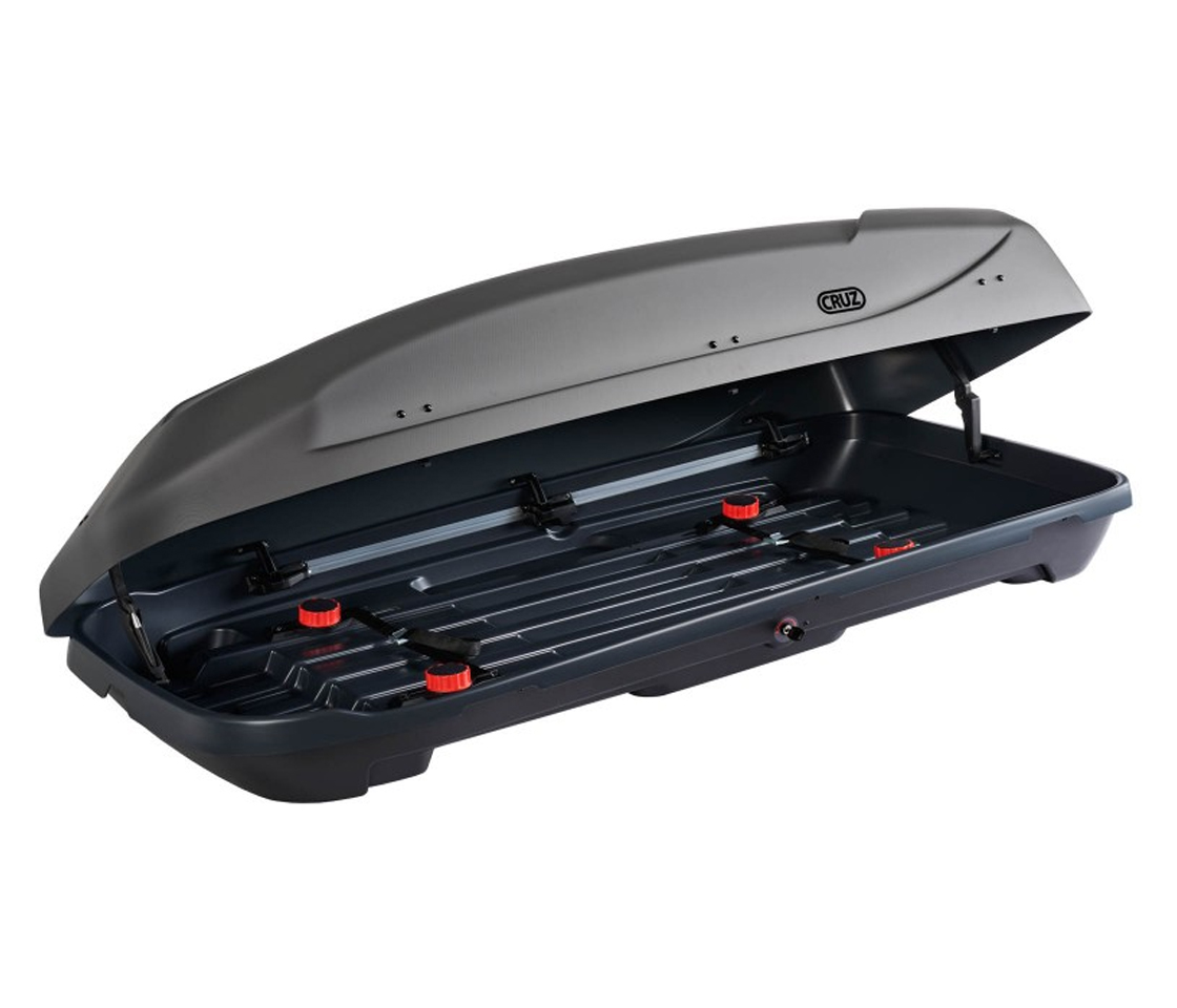 MALA/BAGAGEIRA/COFRE TEJADILHO 550L CRUZ PADDOCK CINZA TEXTURADO 