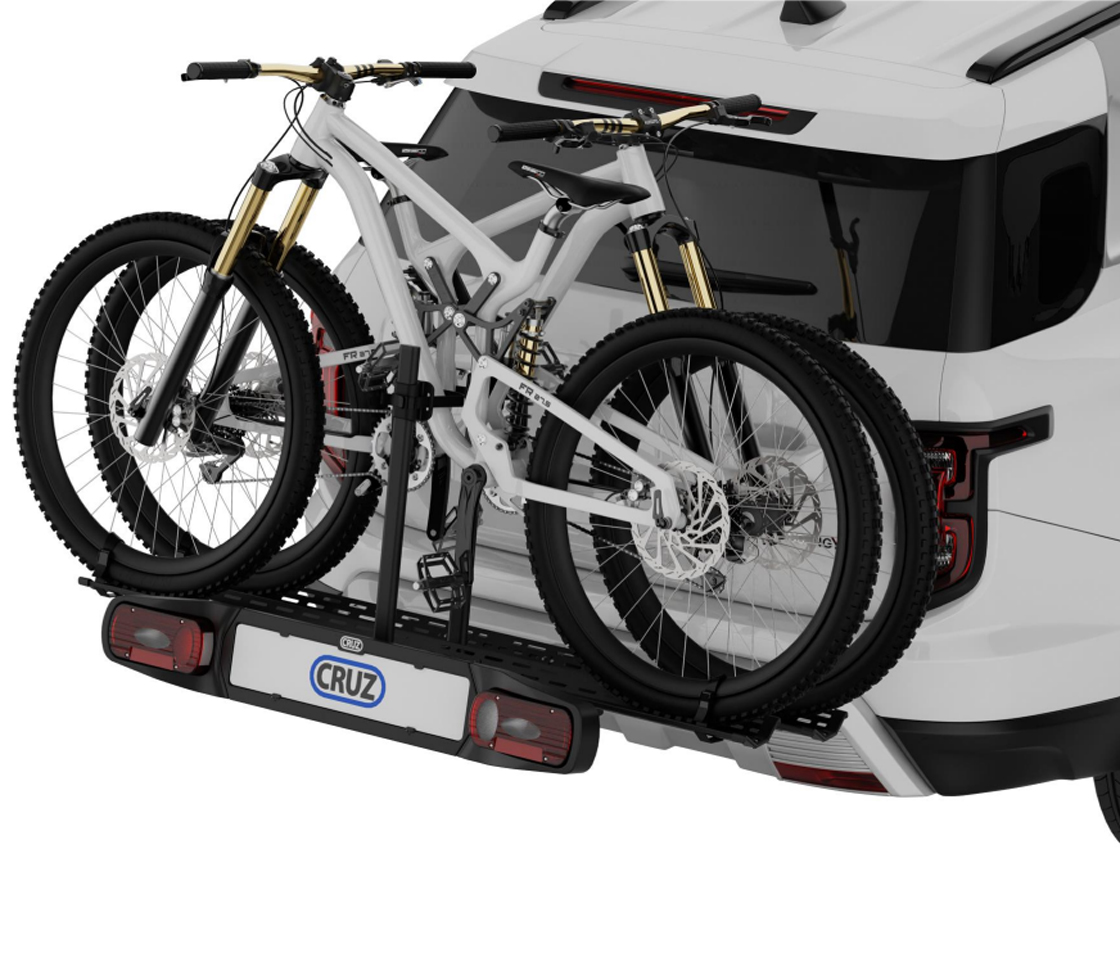 SUPORTE / PORTA BICICLETAS TRASEIRO STEMA EUR 4  BICICLETAS EUR BOLA REBOQUE 940-562 CRUZ
