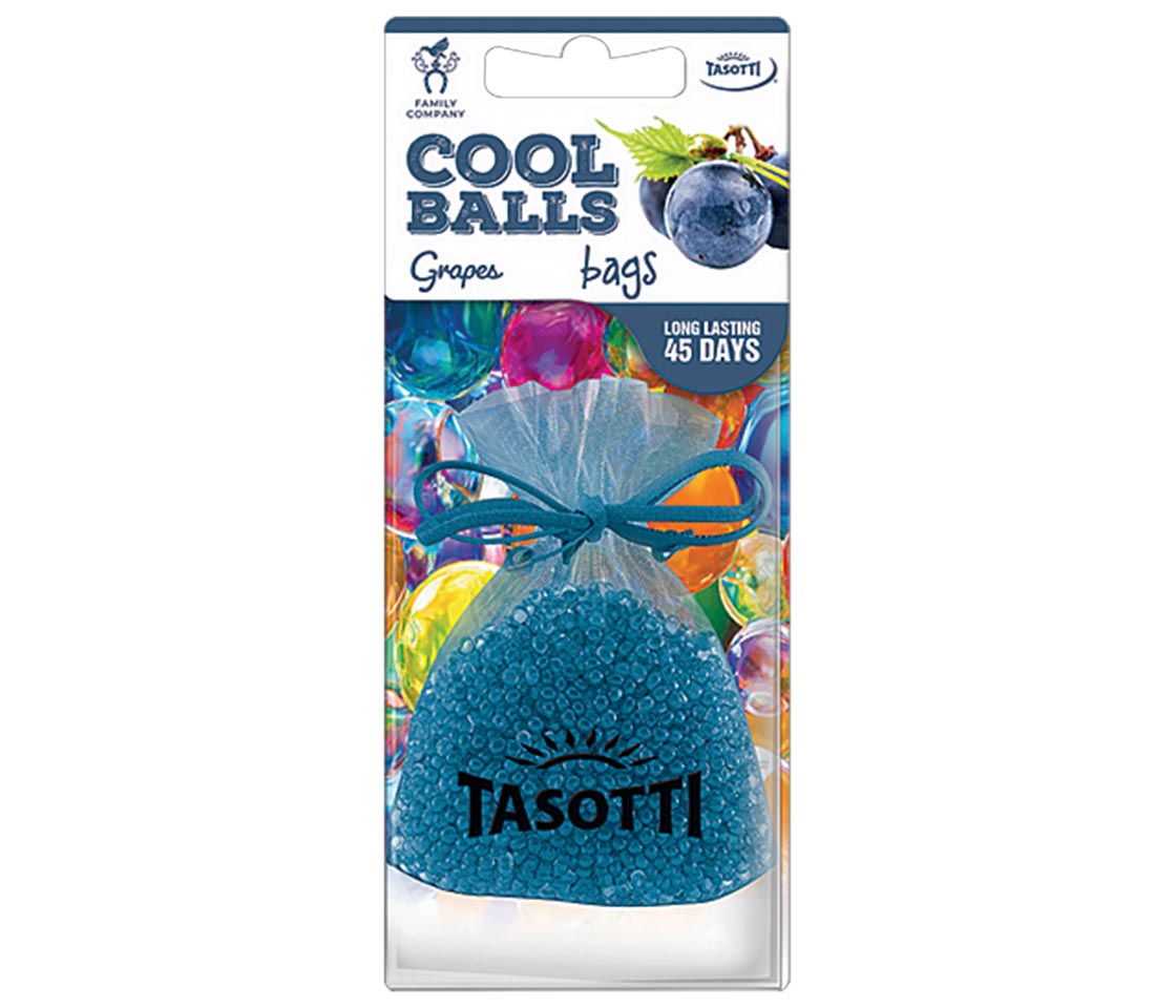 AMBIENTADOR TASOTTI COOL BALLS GRAPE PARA CARRO & CASA
