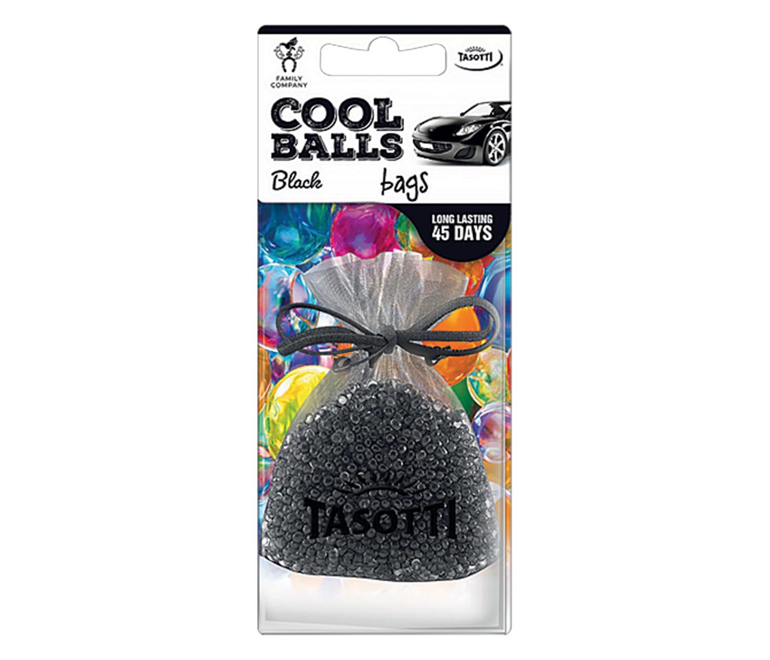 AMBIENTADOR TASOTTI COOL BALLS BLACK PARA CARRO & CASA