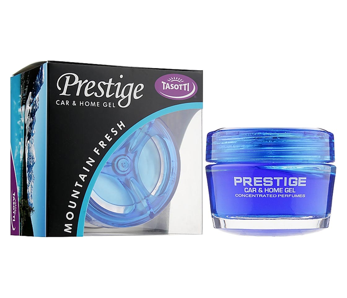 AMBIENTADOR TASOTTI GEL PRESTIGE FRESH MOUNTAIN PARA CARRO & CASA