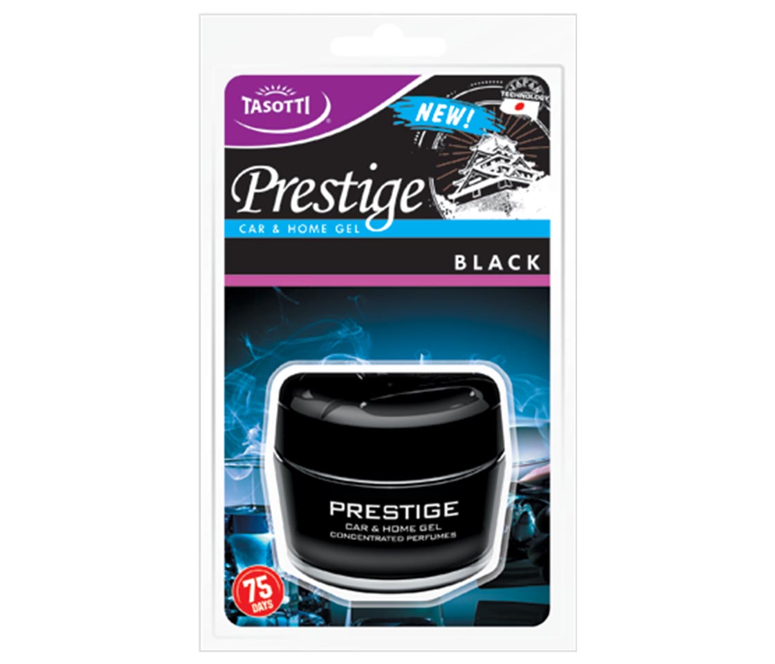 AMBIENTADOR TASOTTI GEL PRESTIGE BLACK PARA CARRO & CASA