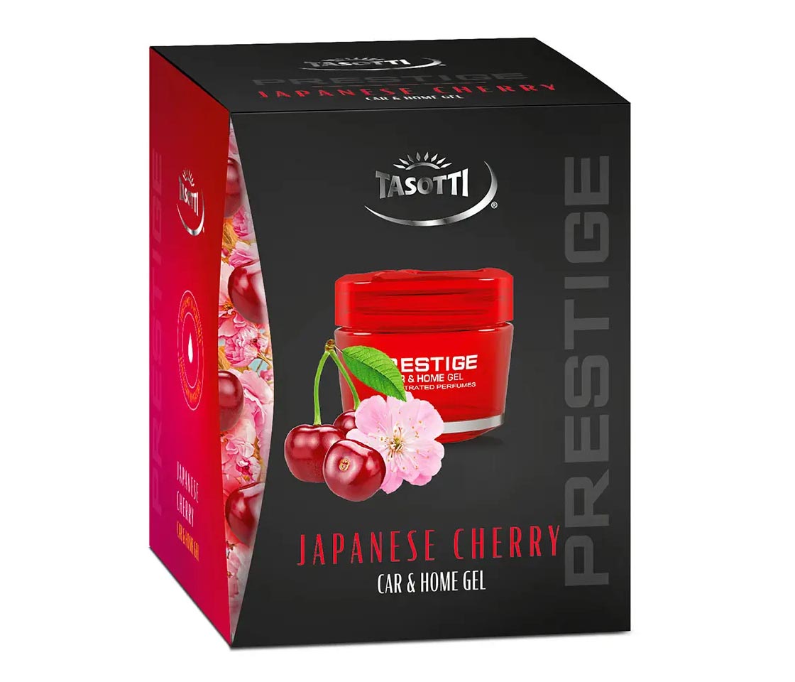 AMBIENTADOR TASOTTI GEL PRESTIGE JAPANESE CHERRY PARA CARRO & CASA