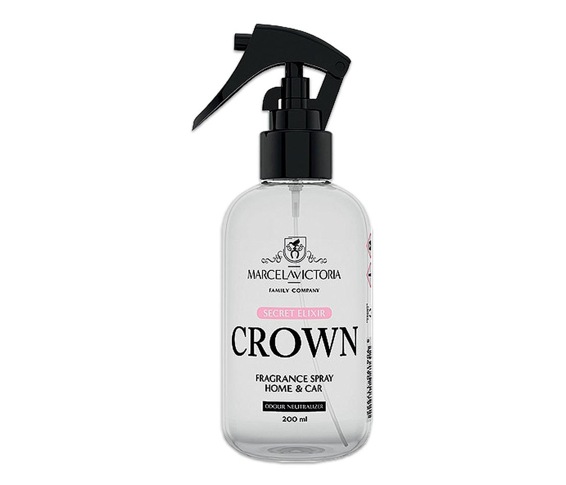 AMBIENTADOR TASOTTI SPRAY CROWN SECRET ELIXIR PARA CARRO & CASA