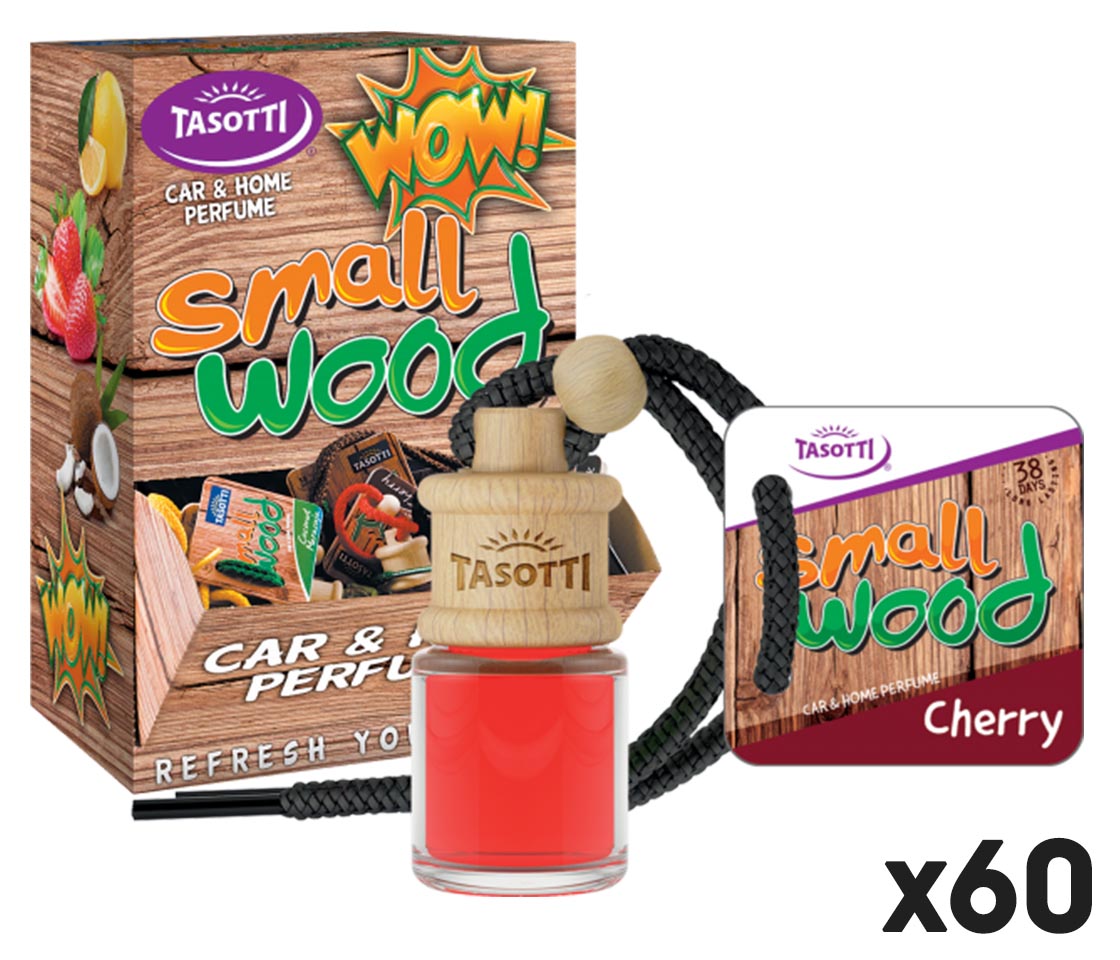 DISPLAY 60 AMBIENTADORES SMALL WOOD 4ML PARA CARRO & CASA