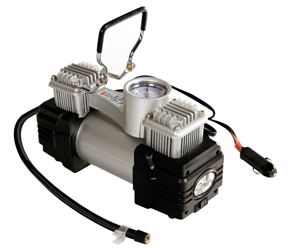 COMPRESSOR DE AR TWIN AIR 12V 200W 45L/m LAMPA