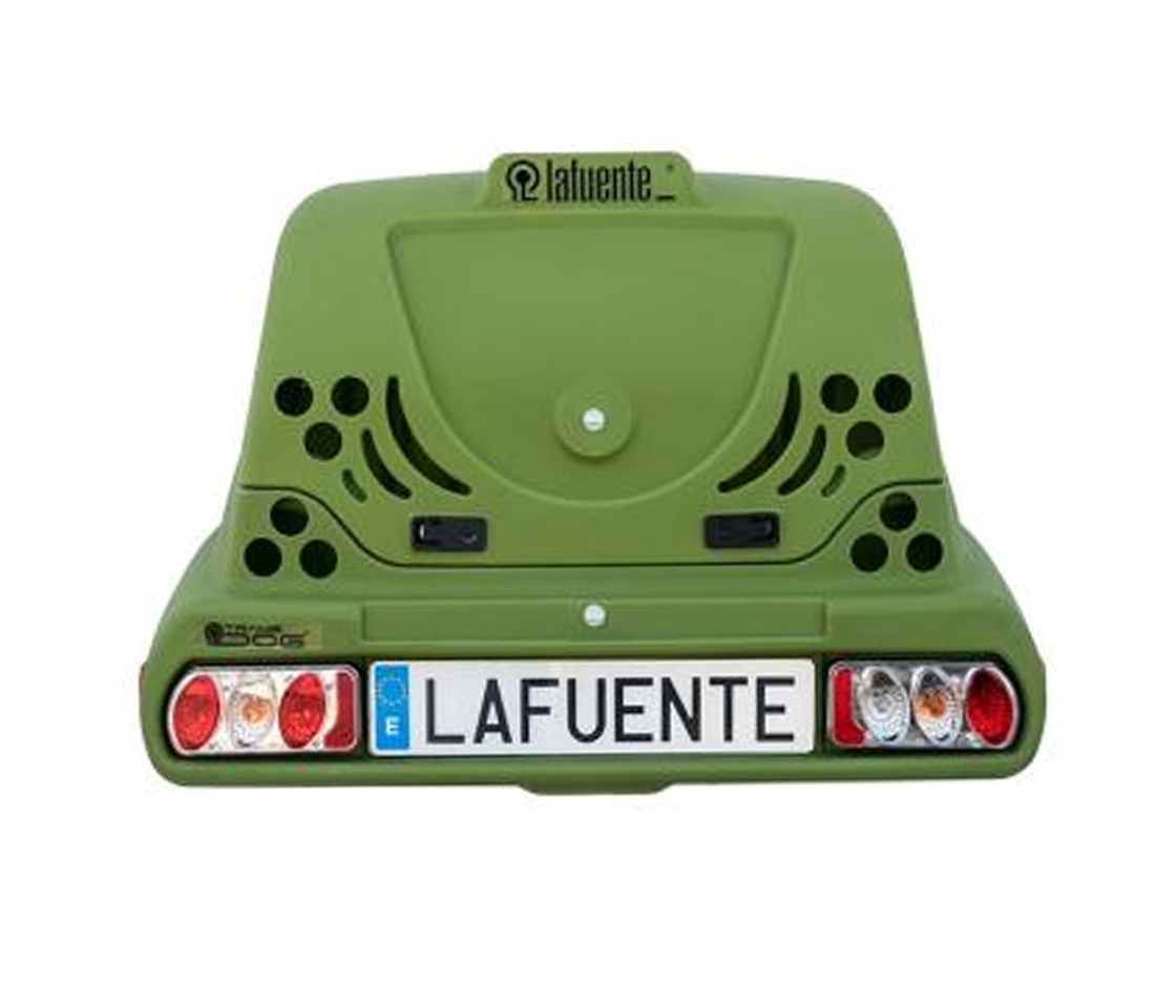 PORTA CÃES PARA BOLA REBOQUE TRANSDOG III VERDE