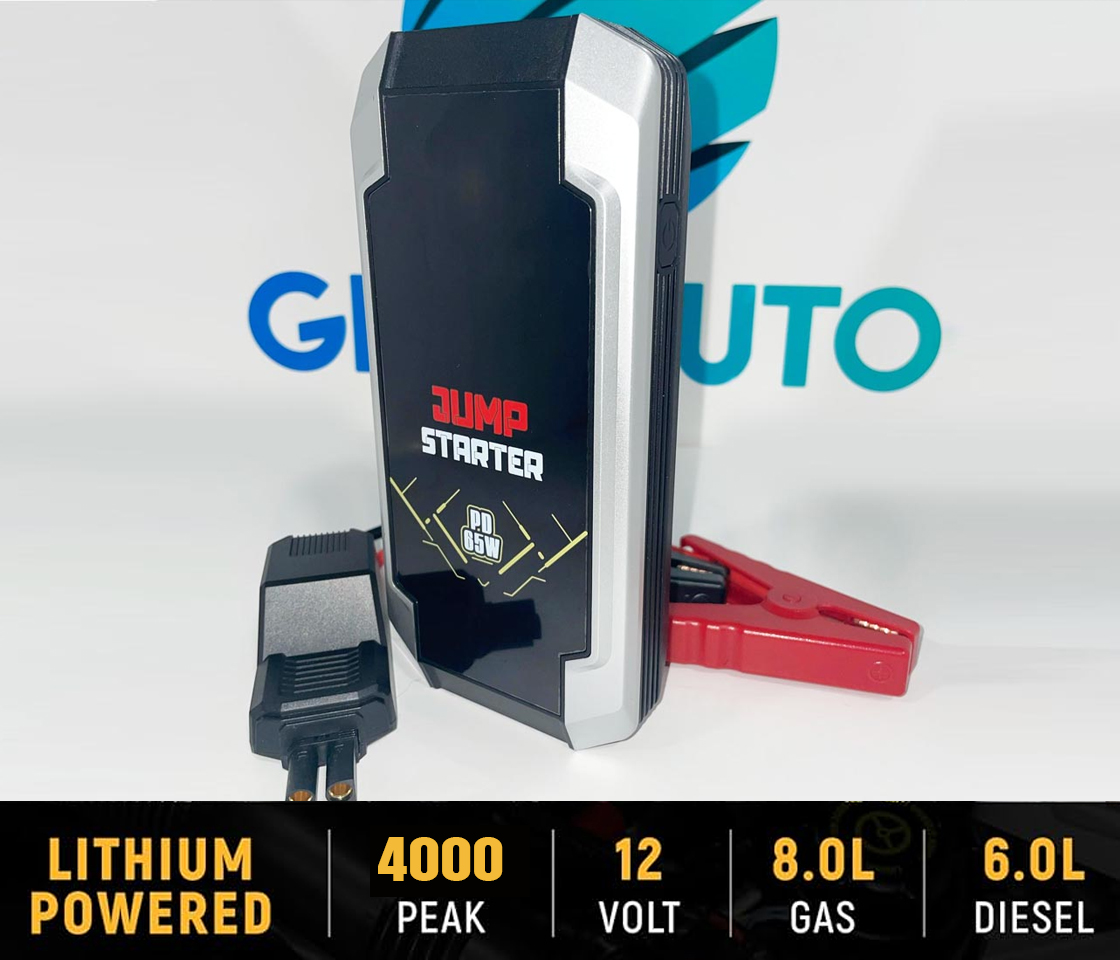 JUMPSTARTER / BOOSTER de ARRANQUE  26800mAH 4000A PD65W COM FAST CHARGER