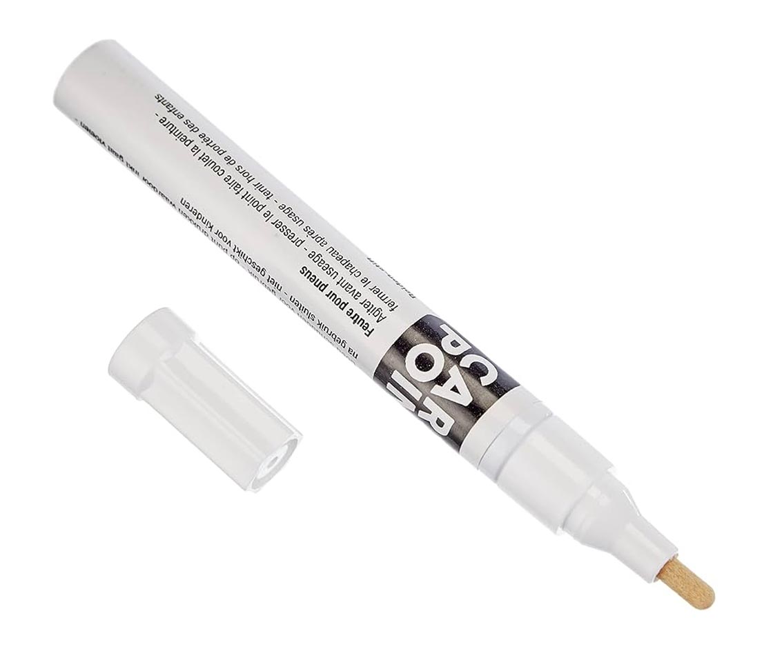 CANETA TINTA BRANCA PARA PNEUS CARPOINT
