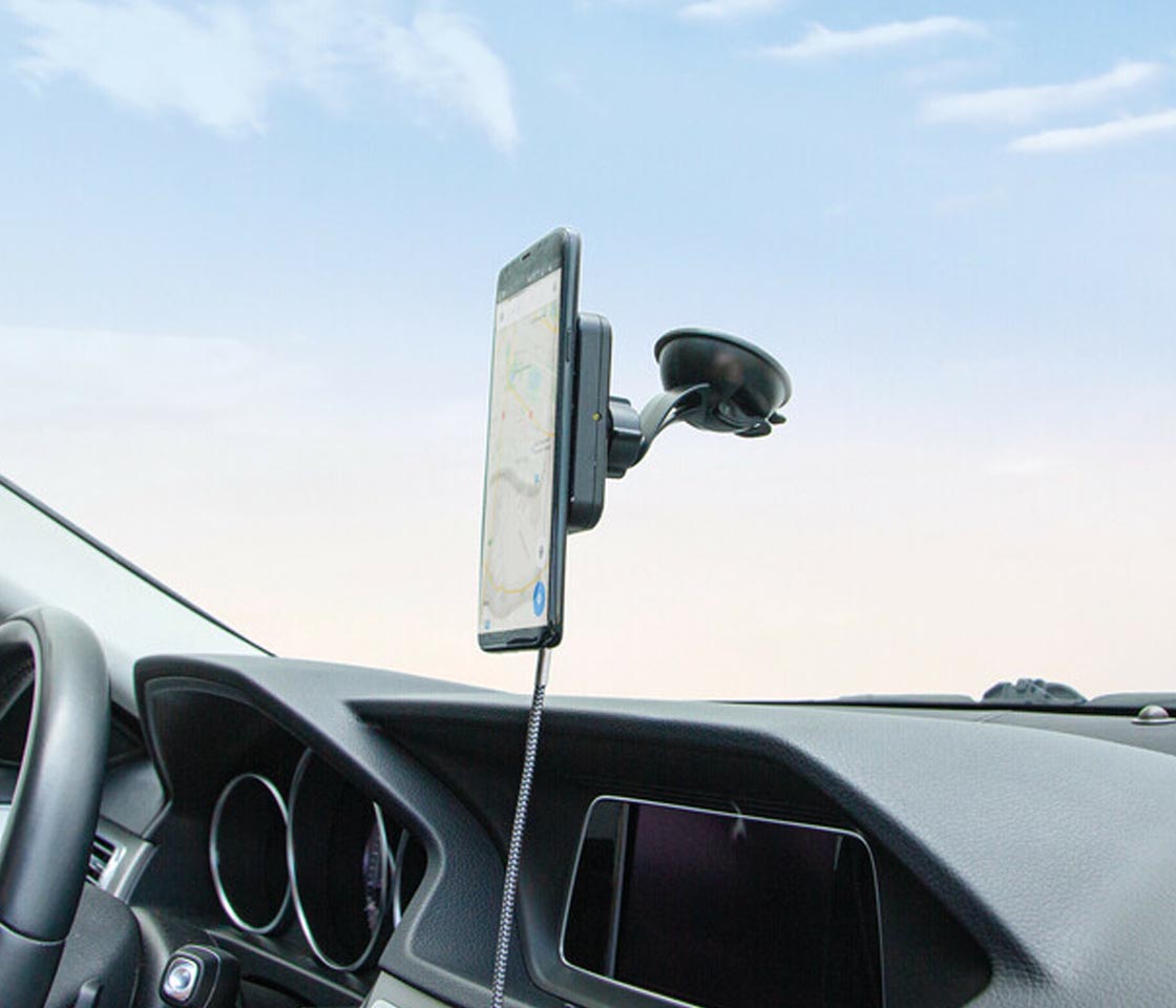 SUPORTE TELEMÓVEL MAGNÉTICO MAGNETO WIRELESS LAMPA 72552