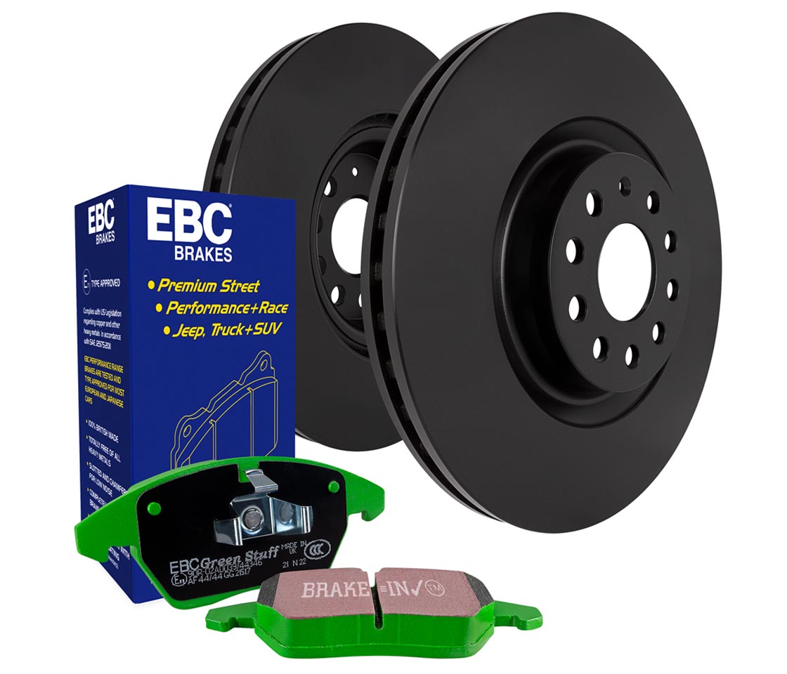 KIT CALÇOS TRAVÃO + DISCOS TRAVÃO EBC BRAKES DP21524 + D1309 PD01KF510