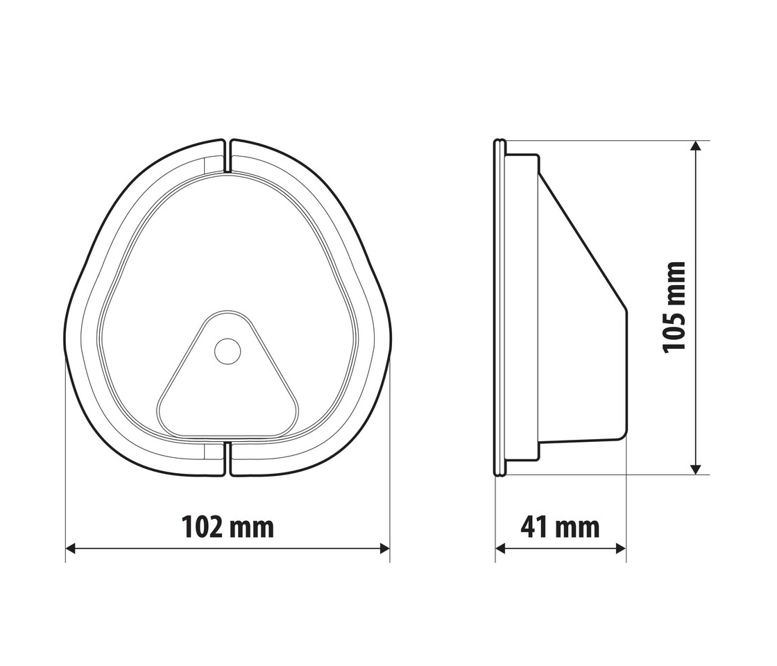 FECHO DE SEGURANÇA EXTRA PARA VEÍCULOS COMERCIAIS, VIGILANT LAMPA 65411