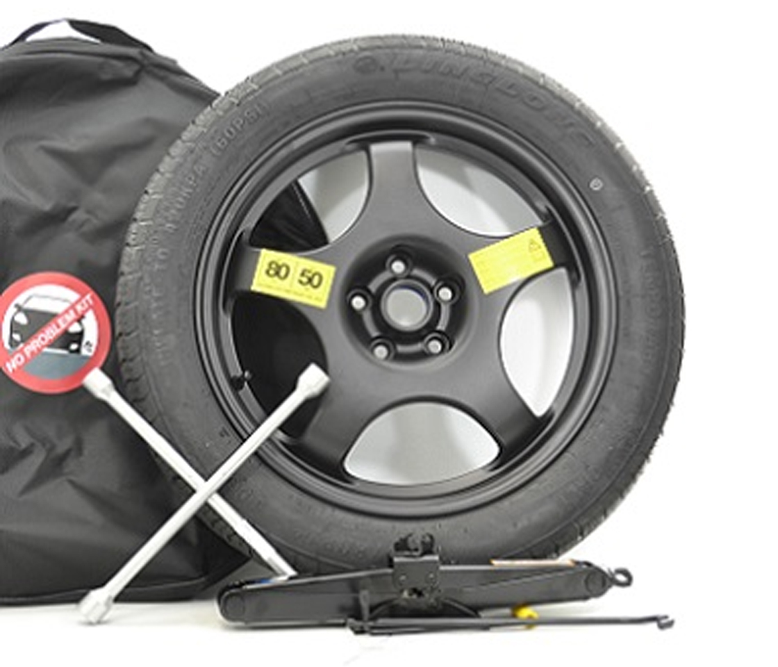 KIT PNEU SUPLENTE 155 85 R18 ALUMINIO 5/112