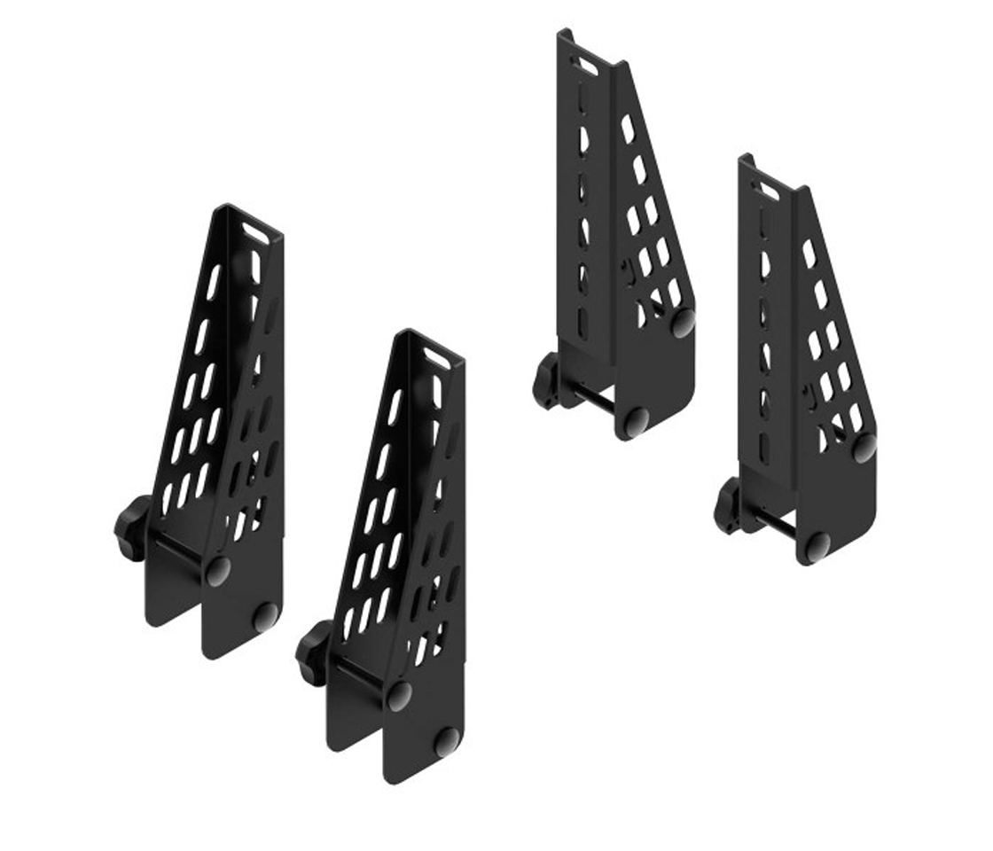 TOPOS LATERAIS PARA FIXAÇÃO DE CARGA 18CM PARA BARRAS AÇO CRUZ XPRO 941-028