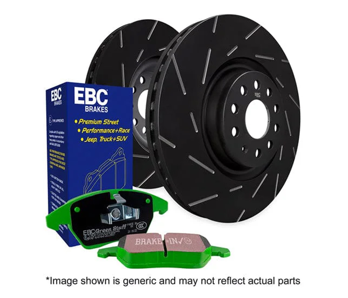 KIT CALÇOS TRAVÃO + DISCOS TRAVÃO EBC BRAKES DP21599+USR1659      PD06KR306