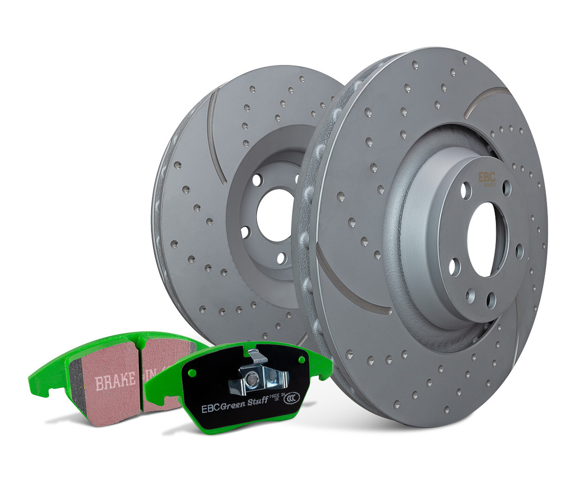 KIT CALÇOS TRAVÃO + DISCOS TRAVÃO EBC BRAKES DP22069+GD1670    PD11KR597