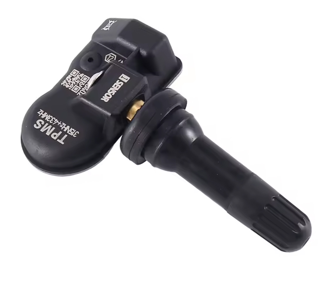 VÁLVULA / SENSOR TPMS FERREIRA PRO-F PROGRAMÁVEL BORRACHA COR PRETA 315/433MHZ ROSCA