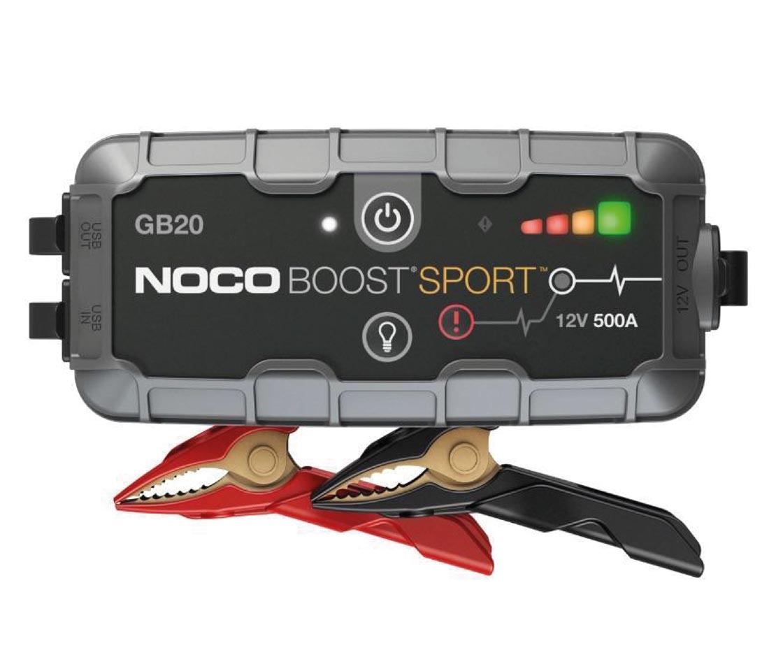 JUMPSTARTER / BOOSTER de ARRANQUE 500A 12V NOCO SPORT LITHIUM GB20