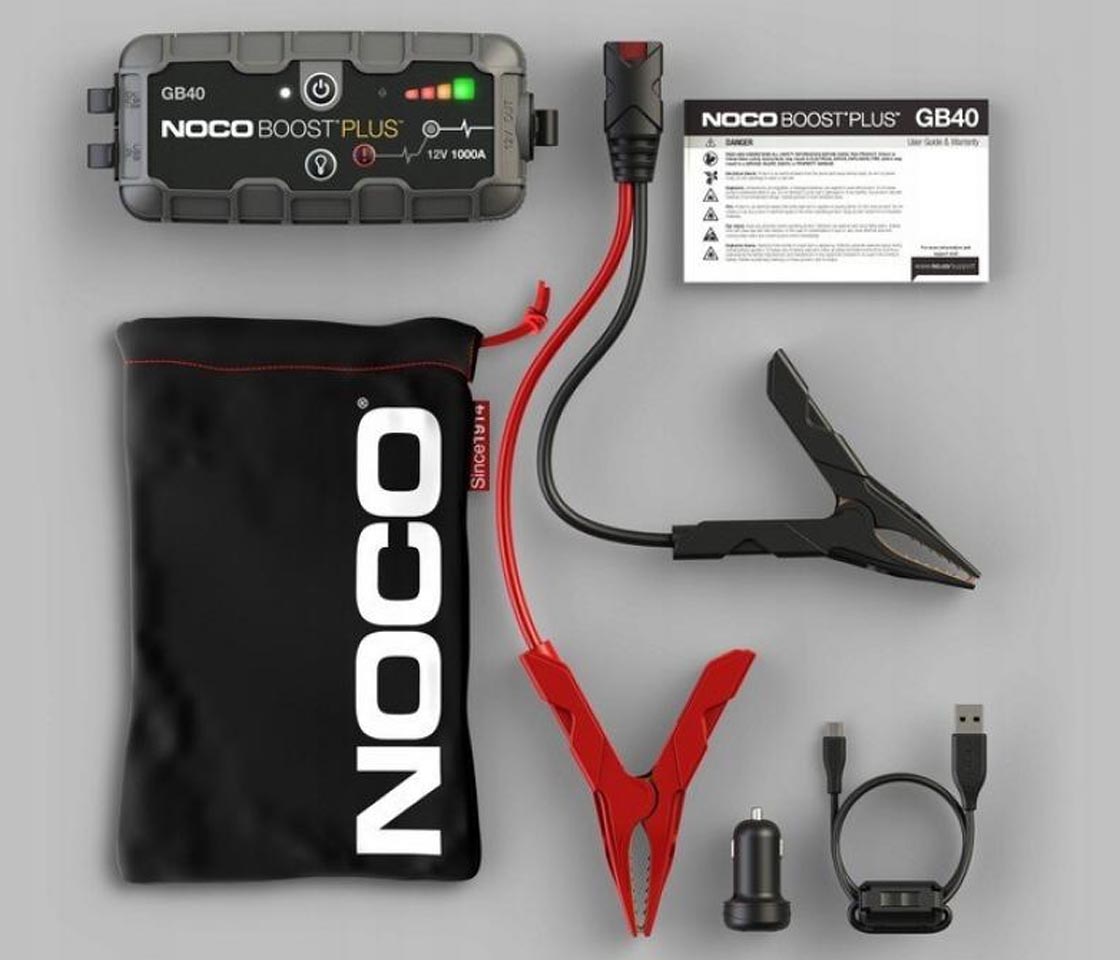 JUMPSTARTER / BOOSTER de ARRANQUE 1000A 12V NOCO PLUS LITHIUM GB40