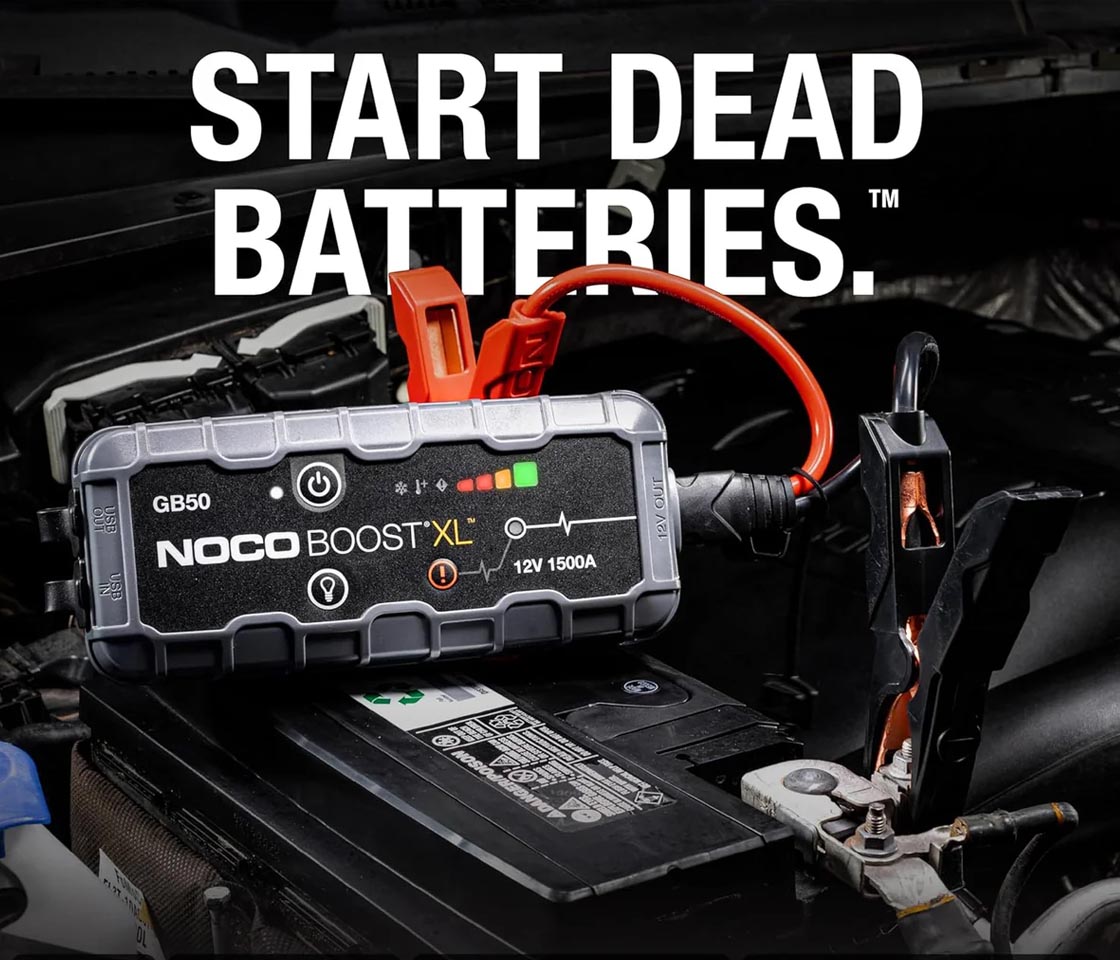 JUMPSTARTER / BOOSTER de ARRANQUE 1500A 12V NOCO PLUS XL LITHIUM GB50