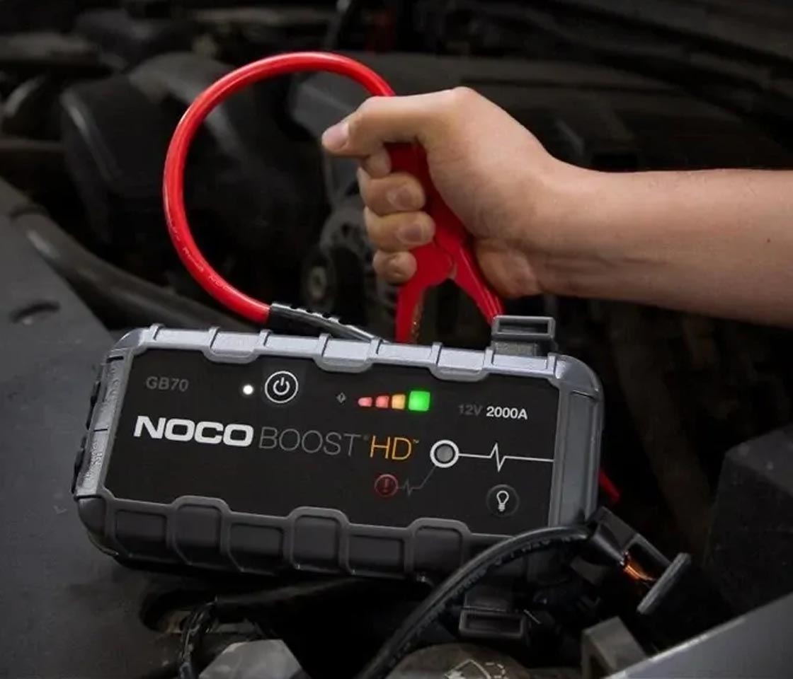 JUMPSTARTER / BOOSTER de ARRANQUE 2000A 12V NOCO HD LITHIUM GB70