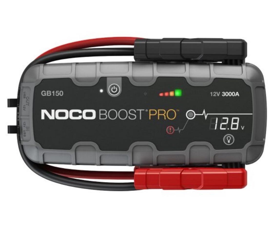 JUMPSTARTER / BOOSTER de ARRANQUE 3000A 12V NOCO BOOST PRO LITHIUM GB150