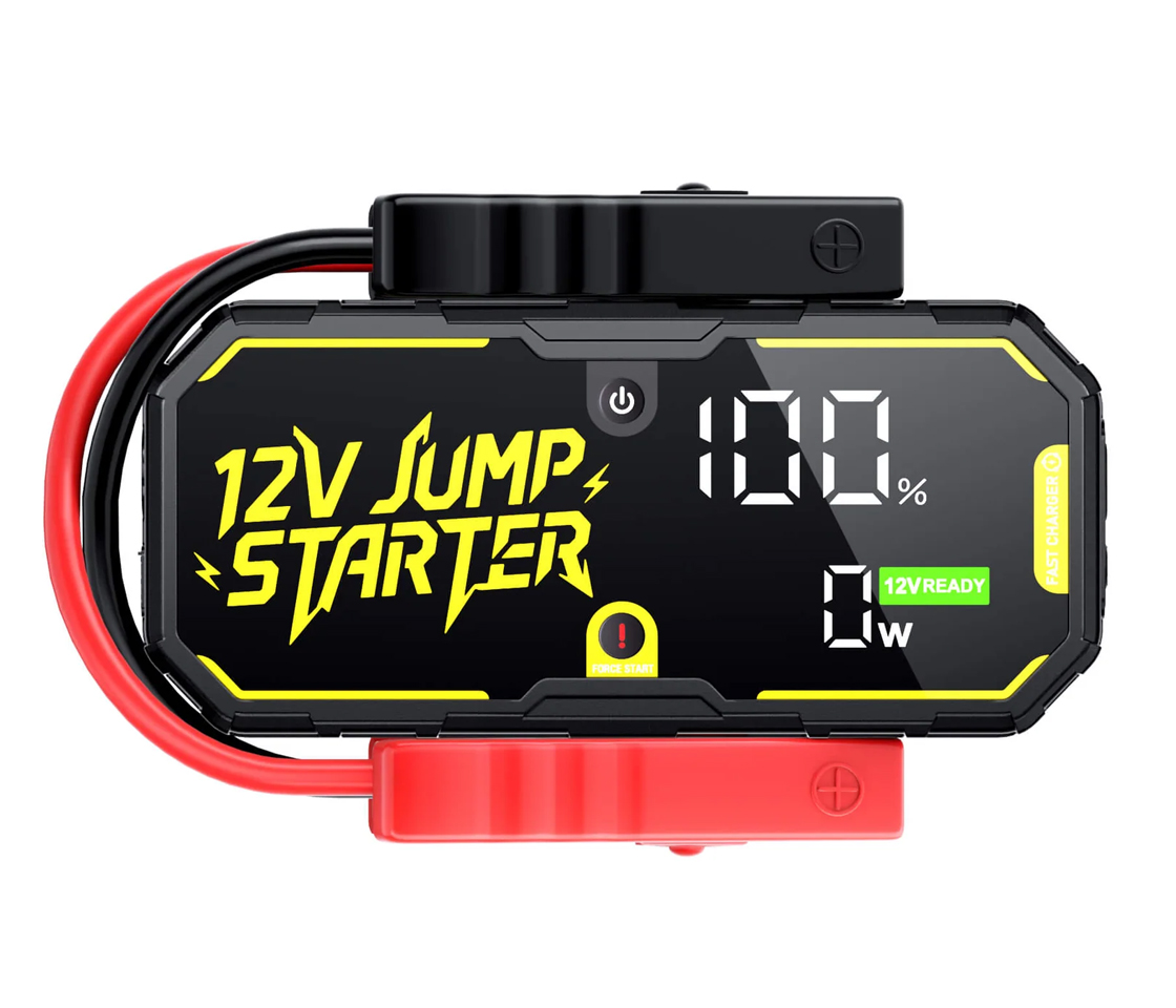 BOOSTER / JUMPSTARTER de ARRANQUE 2200A 12V JFEGWO F40-BASIC