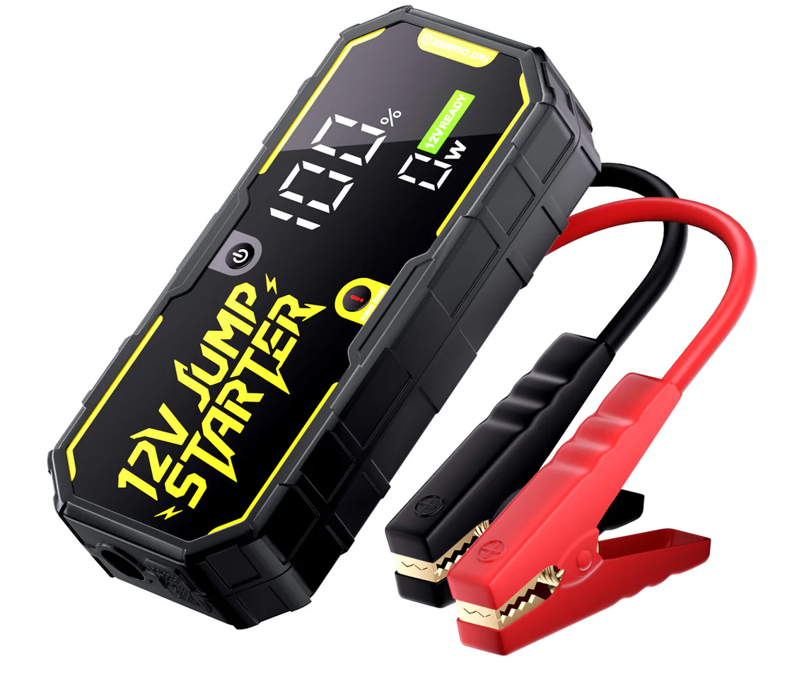 BOOSTER / JUMPSTARTER de ARRANQUE 2200A 12V JFEGWO F40-BASIC