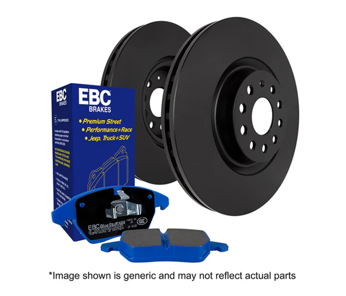 KIT CALÇOS TRAVÃO + DISCOS TRAVÃO EBC BRAKES DP51495NDX+D1394     PD04KF486