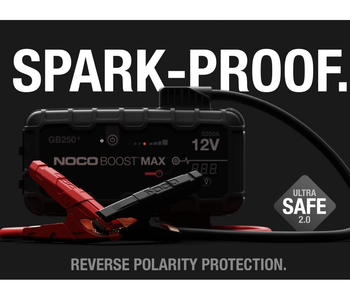 BOOSTER / JUMPSTARTER de ARRANQUE 5250A 12V NOCO BOOST MAX GB250