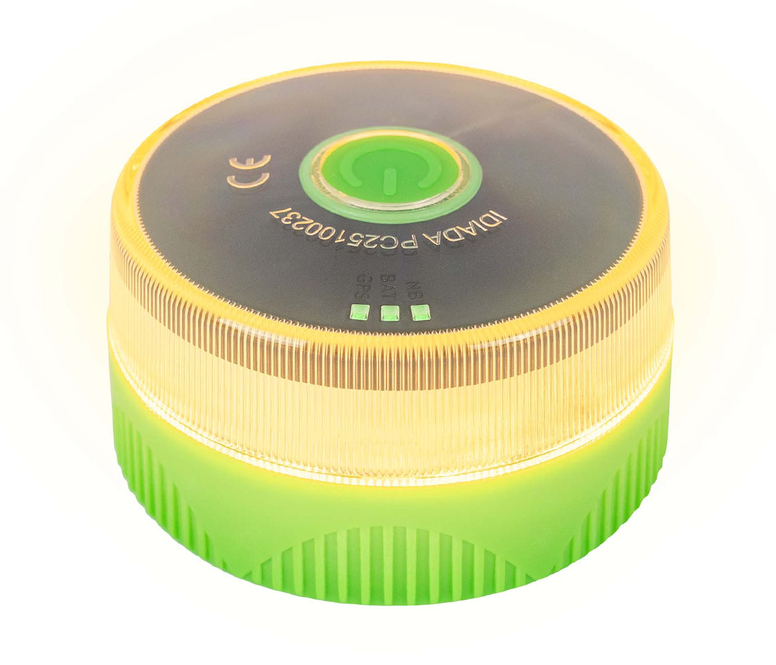 Farol V16 - Vista Lateral