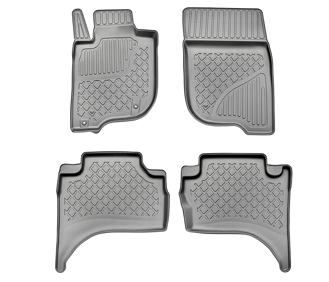 TAPETES TPE 3D MITSUBISHI L200 4P 2017