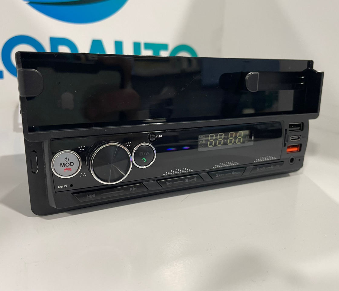AUTO RÁDIO MP3 BLUETOOTH COM SUPORTE TELEMÓVEL 24V CAMIÃO