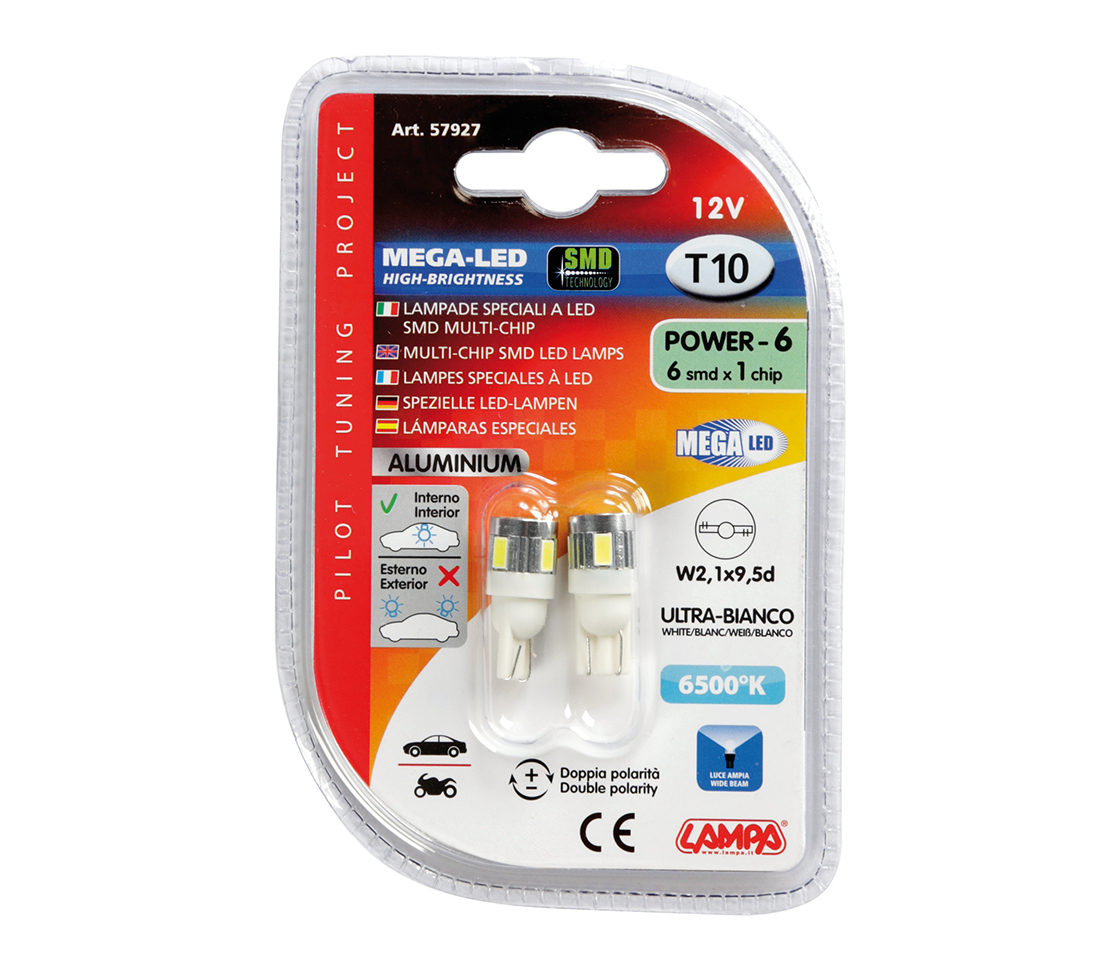 LAMPADA LED T10 5W 12V LAMPA