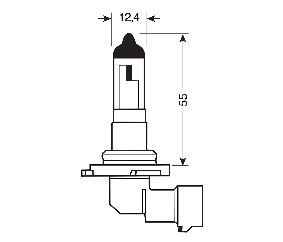 LAMPADA  H10 BLUE-XE 42W 4500K LAMPA