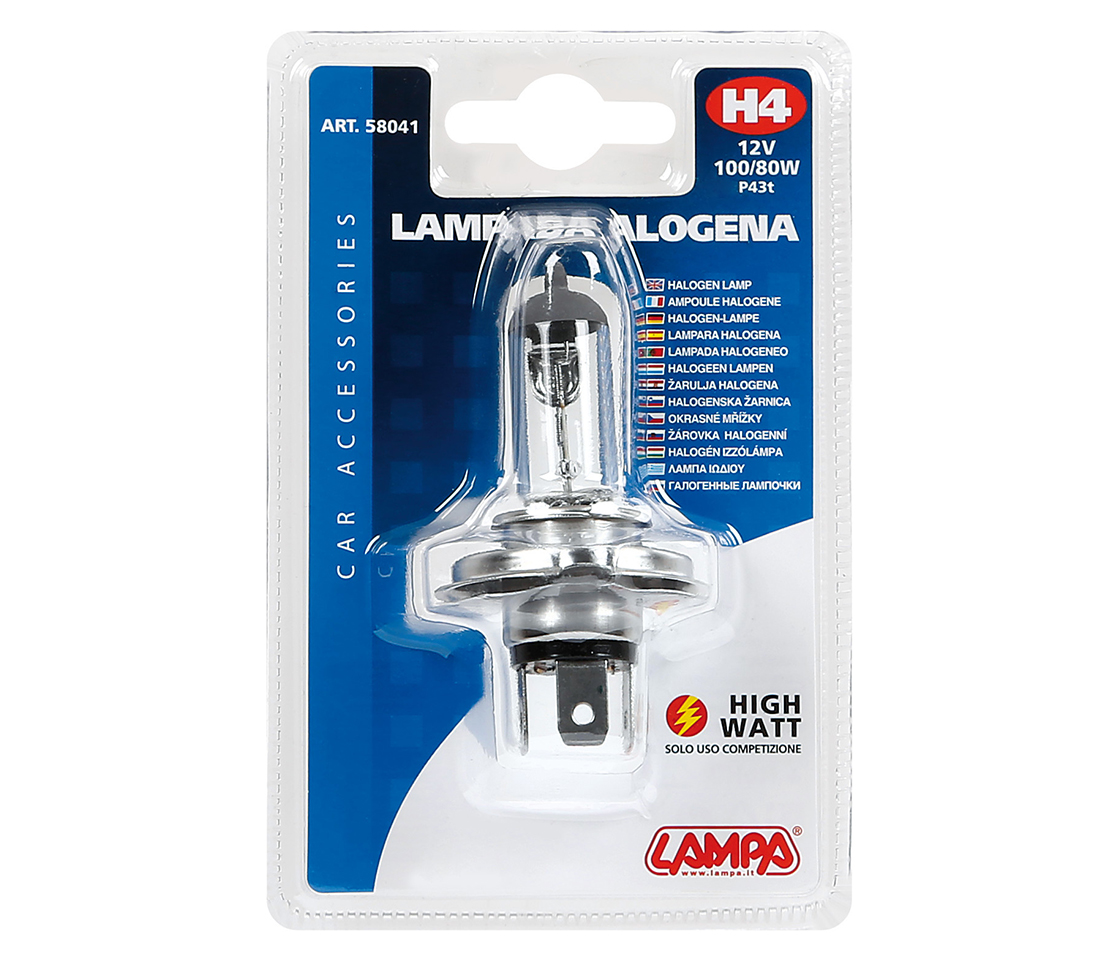 LAMPADA  H4 12V 100/90W LAMPA