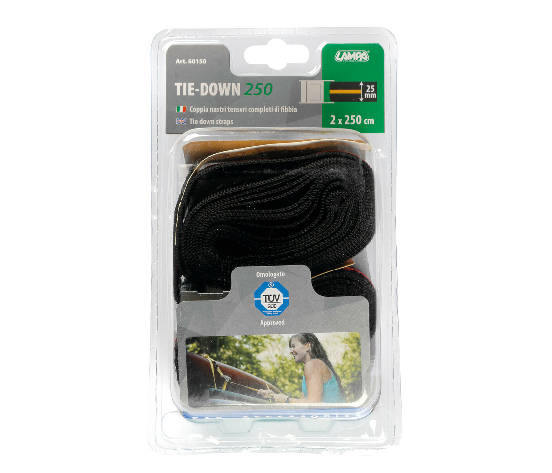 CINTA COM TENSOR SIMPLES 250CM LAMPA