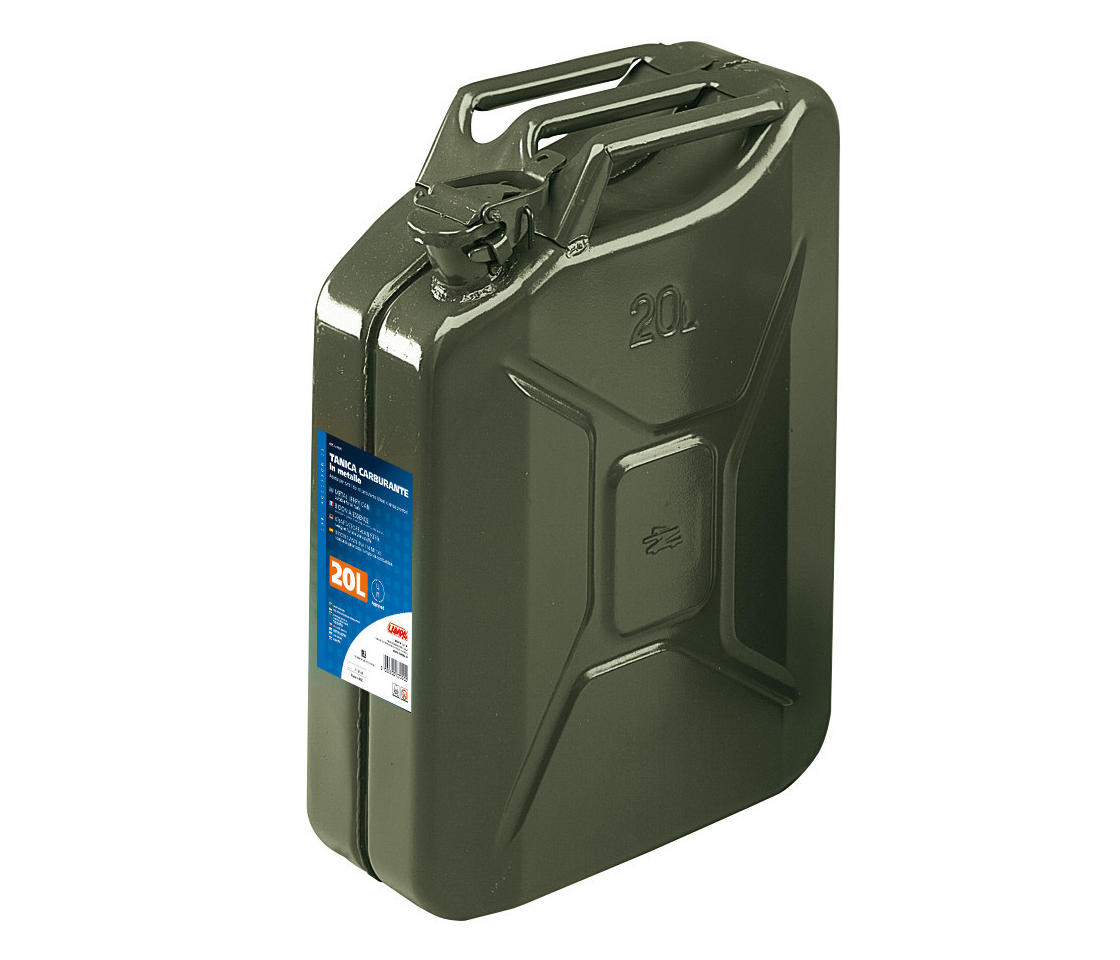 JERRYCAN TIPO MILITAR METALICO 20L 67000 LAMPA