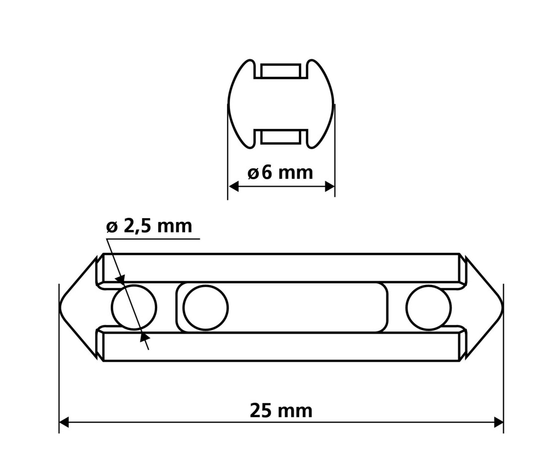 KIT 10 FUSÍVEIS TIPO BOSCH LAMPA