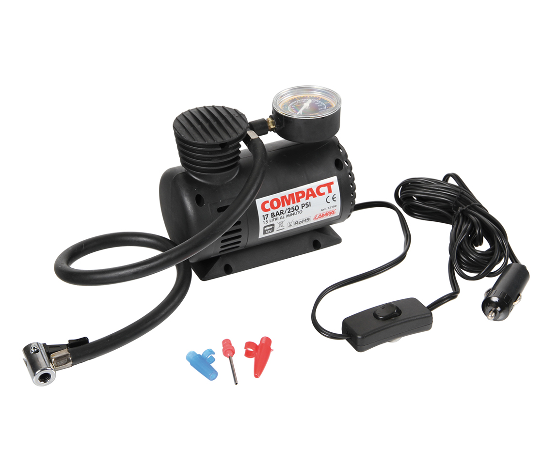 COMPRESSOR DE AR 12V COMPACT 72150 LAMPA