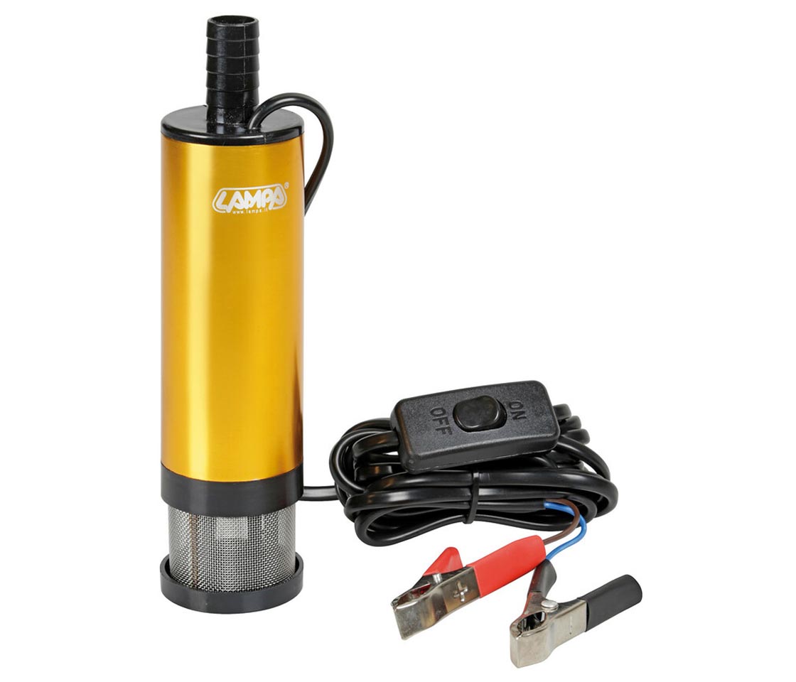 BOMBA ELÉTRICA DE IMERSÃO 12V 50W 30L/MIN LAMPA 72158