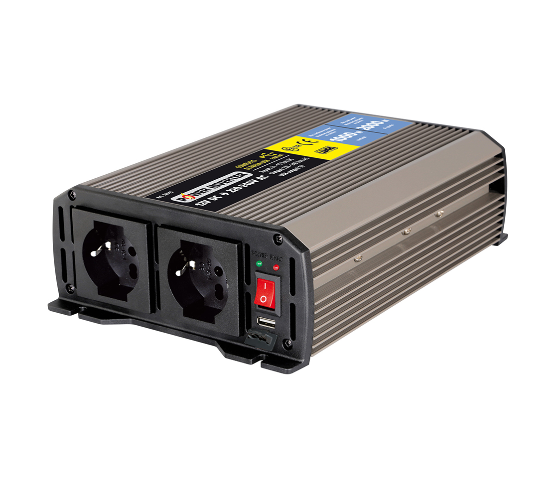 POWER INVERTER 12V 1000W / 2000WMAX 74515 LAMPA POWER INVERTER 12V 1000W / 2000WMAX 74515 LAMPA