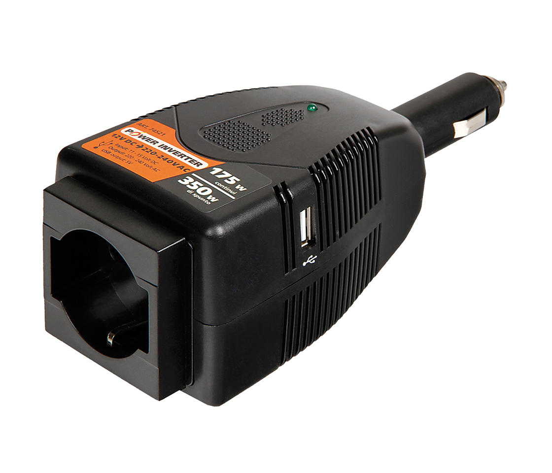 POWER INVERTER 12V 175W > 350W MAX 74521 LAMPA POWER INVERTER 12V 175W > 350W MAX 74521 LAMPA