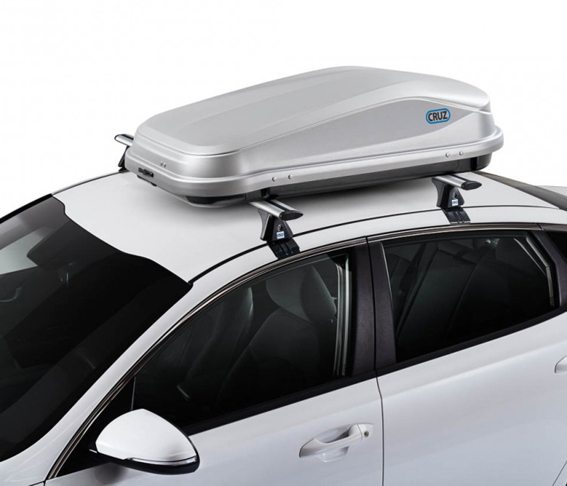 MALA/BAGAGEIRA/COFRE TEJADILHO 320L CRUZ EASY CINZA 940-343U MALA/BAGAGEIRA/COFRE TEJADILHO 320L CRUZ EASY CINZA 940-343U