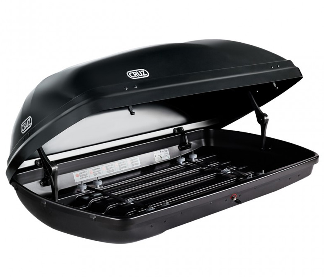 MALA/BAGAGEIRA/COFRE TEJADILHO 340L CRUZ BOX PRETO 940-466U