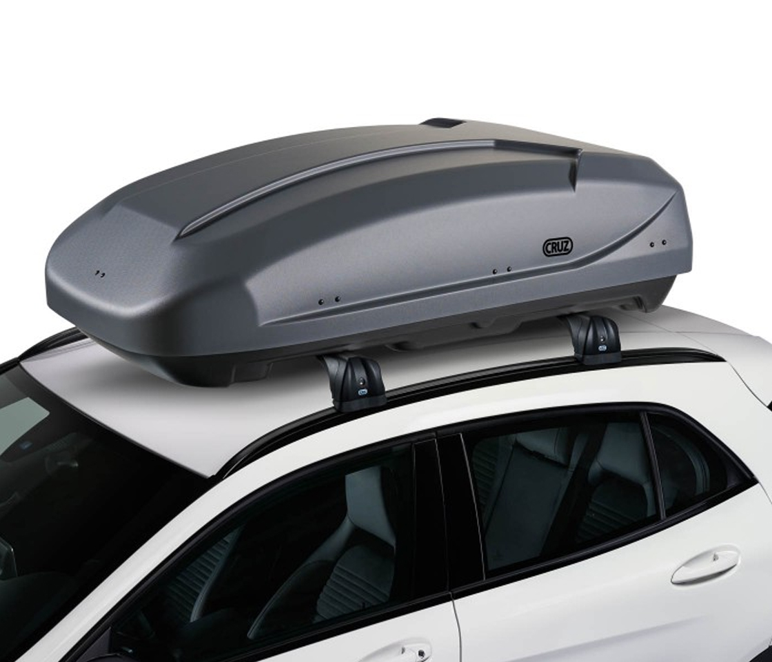 MALA/BAGAGEIRA/COFRE TEJADILHO 400L CRUZ PADDOCK CINZA MATE 940-706