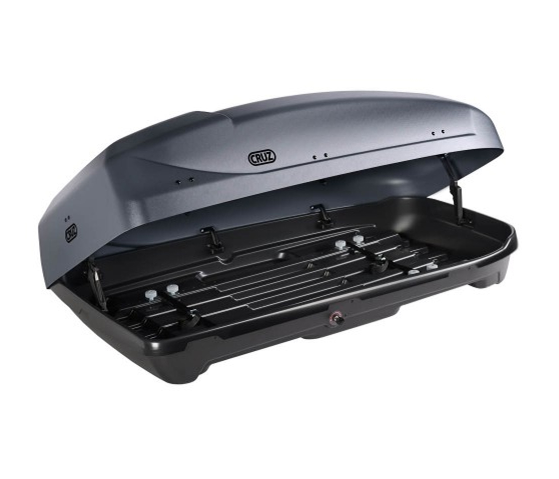 MALA/BAGAGEIRA/COFRE TEJADILHO 400L CRUZ PADDOCK CINZA MATE 940-706
