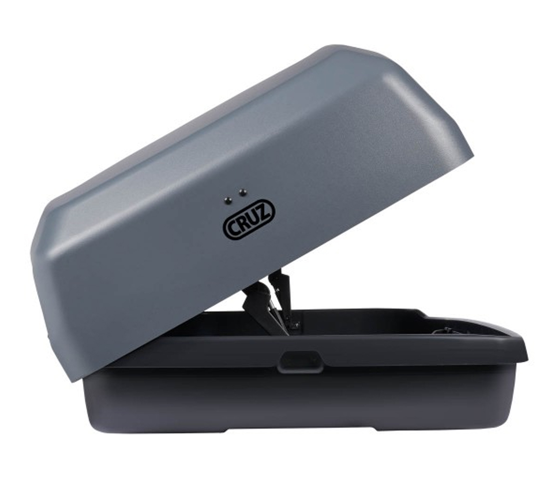 MALA/BAGAGEIRA/COFRE TEJADILHO 470L CRUZ PADDOCK CINZA MATE